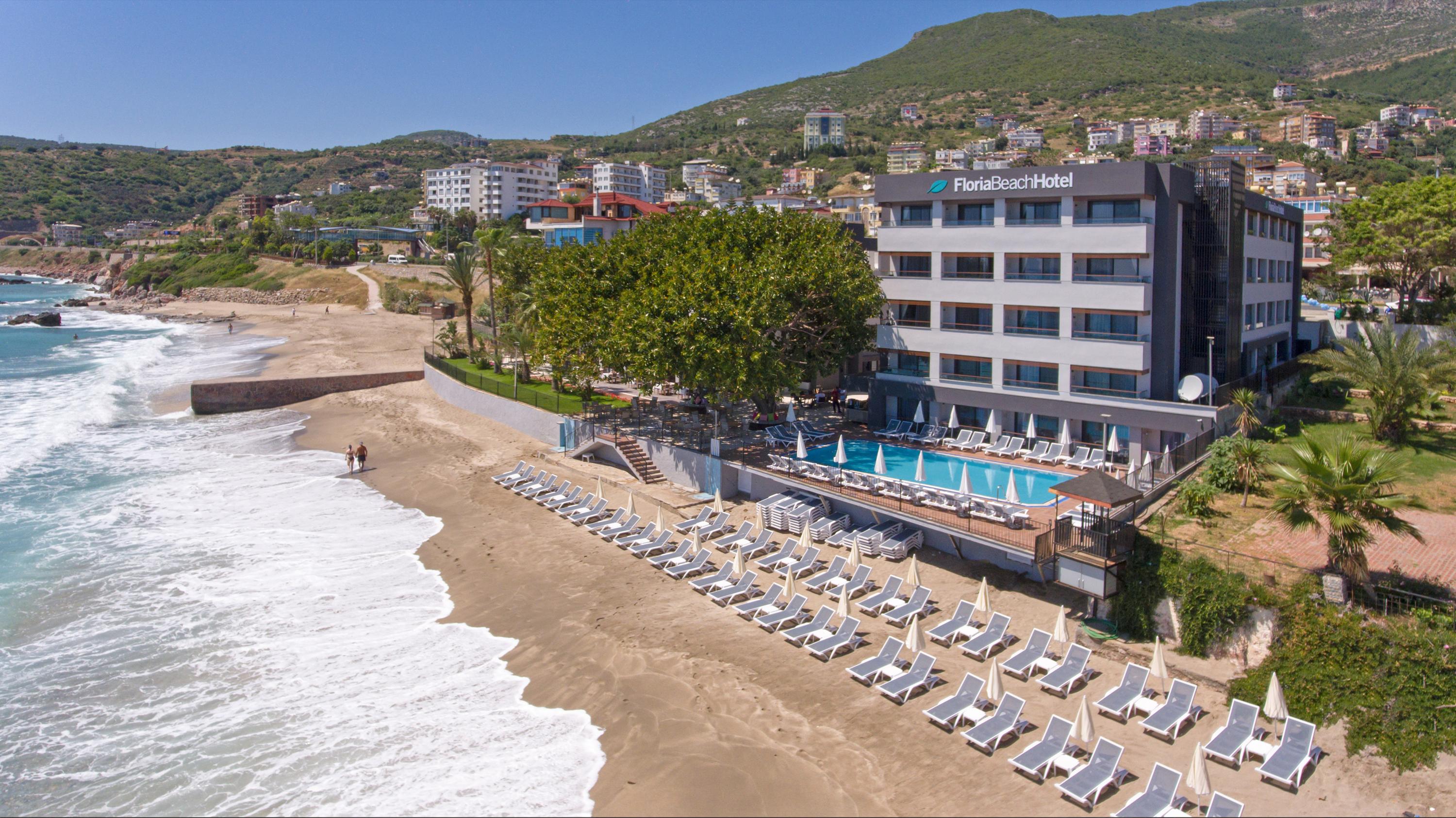 אלאניה Floria Beach Hotel מראה חיצוני תמונה