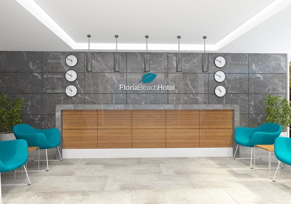 אלאניה Floria Beach Hotel מראה חיצוני תמונה